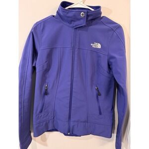 The North Face Purple Softshell Jacket